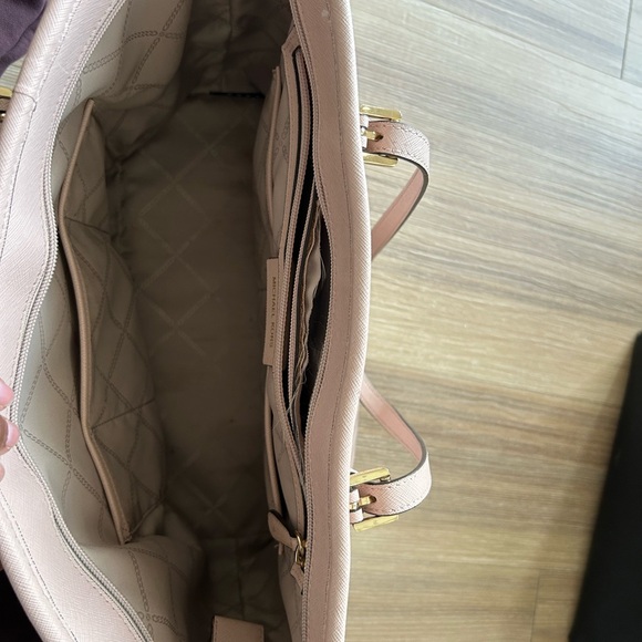 Michael Kors Black and Blush Totes - Picture 5 of 5